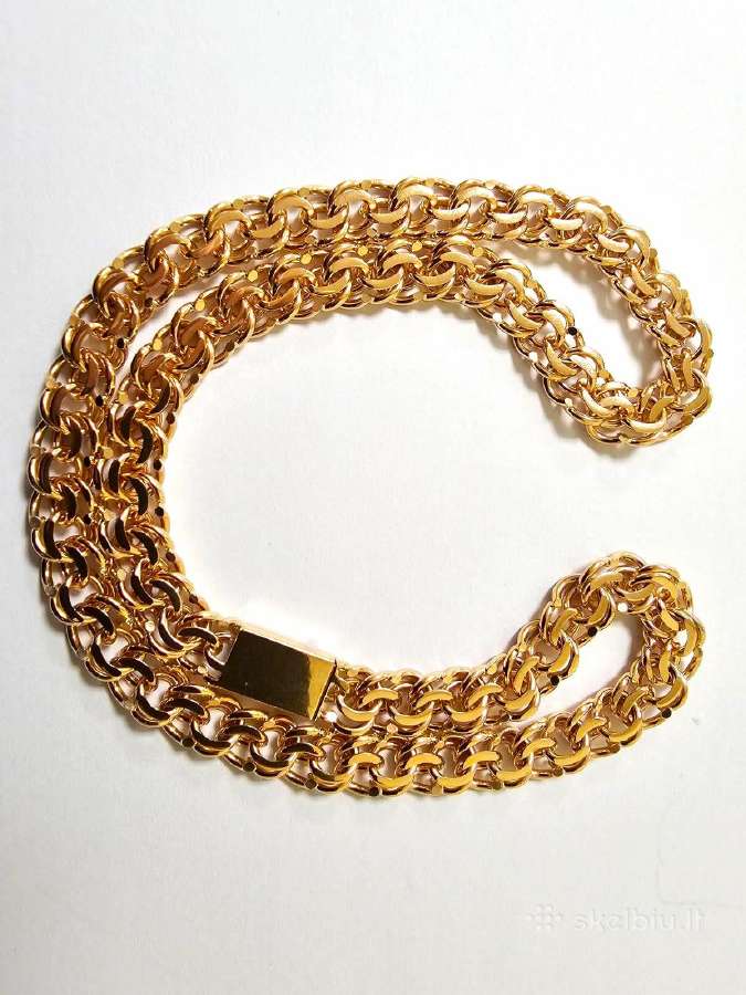 Nauja Auksinė Apyrankė Bismark 585/47,98gr/21,5cm