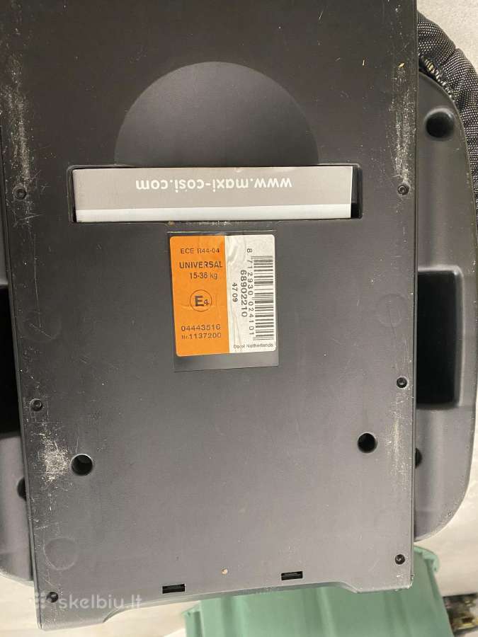 Parduodama auto kėdutė Maxi-cosi 15-36 kg. - nuotraukos Nr. 3