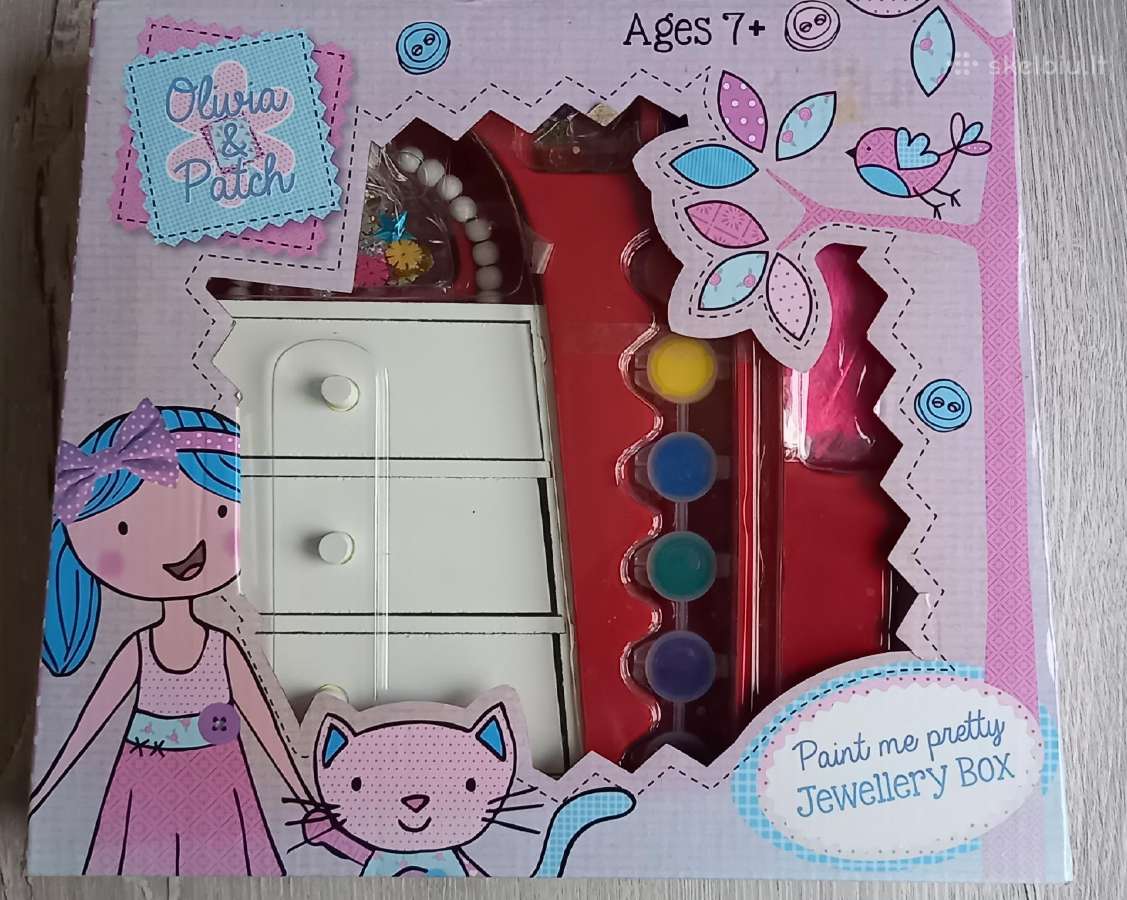 Rinkinys "Papuošk savo papuošalų dėžutę"
