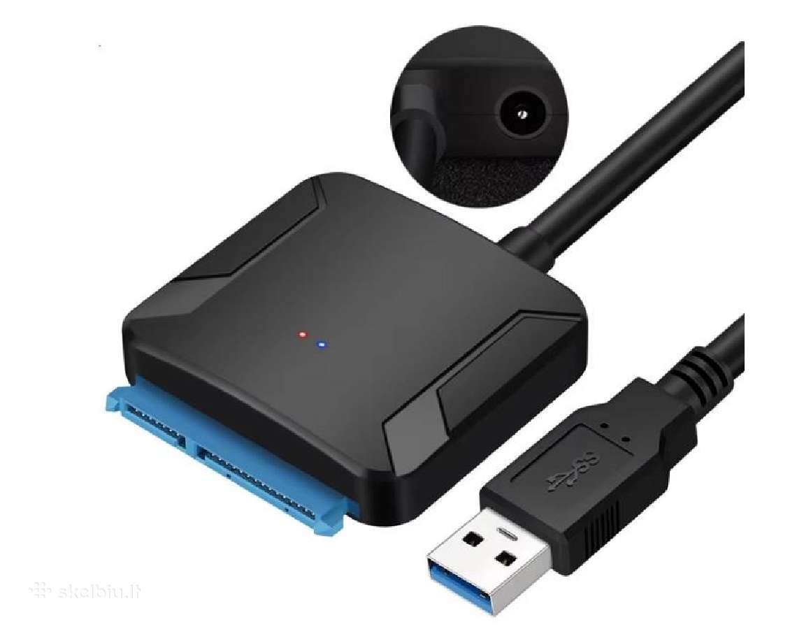 Pigiausias Sata adapteris kietiesiems diskams