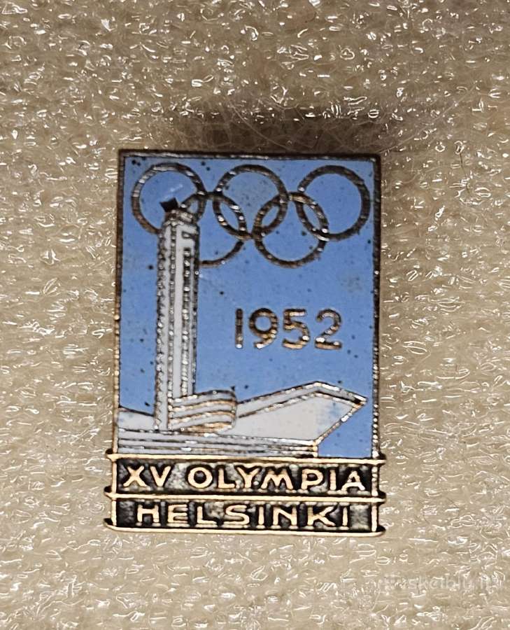 Originalus 1952m. Olimpinių žaidynių Helsinkyje že