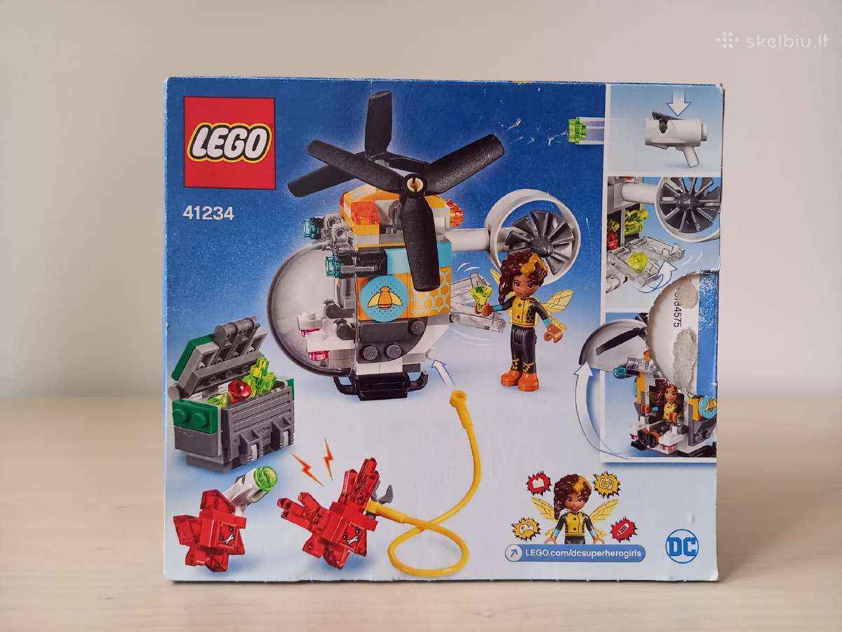 Lego Super Hero Girls "Bumblebee Helicopter" - nuotraukos Nr. 4
