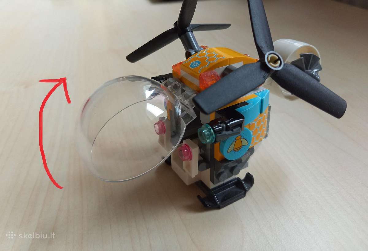 Lego Super Hero Girls "Bumblebee Helicopter" - nuotraukos Nr. 3
