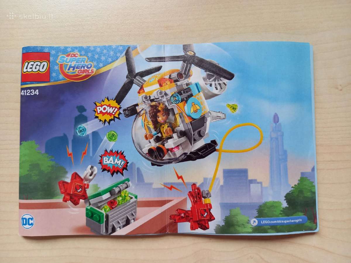Lego Super Hero Girls "Bumblebee Helicopter" - nuotraukos Nr. 5