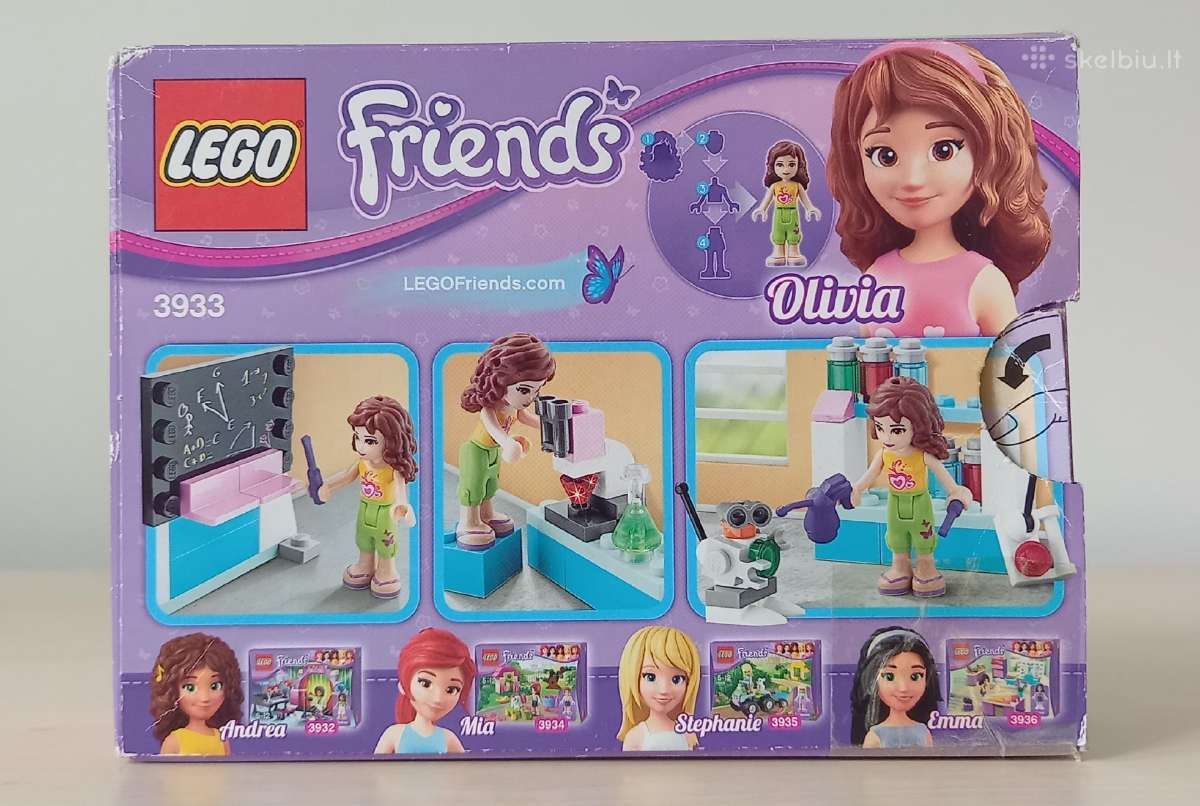 Lego Friends Olivijos labaratorija - nuotraukos Nr. 3