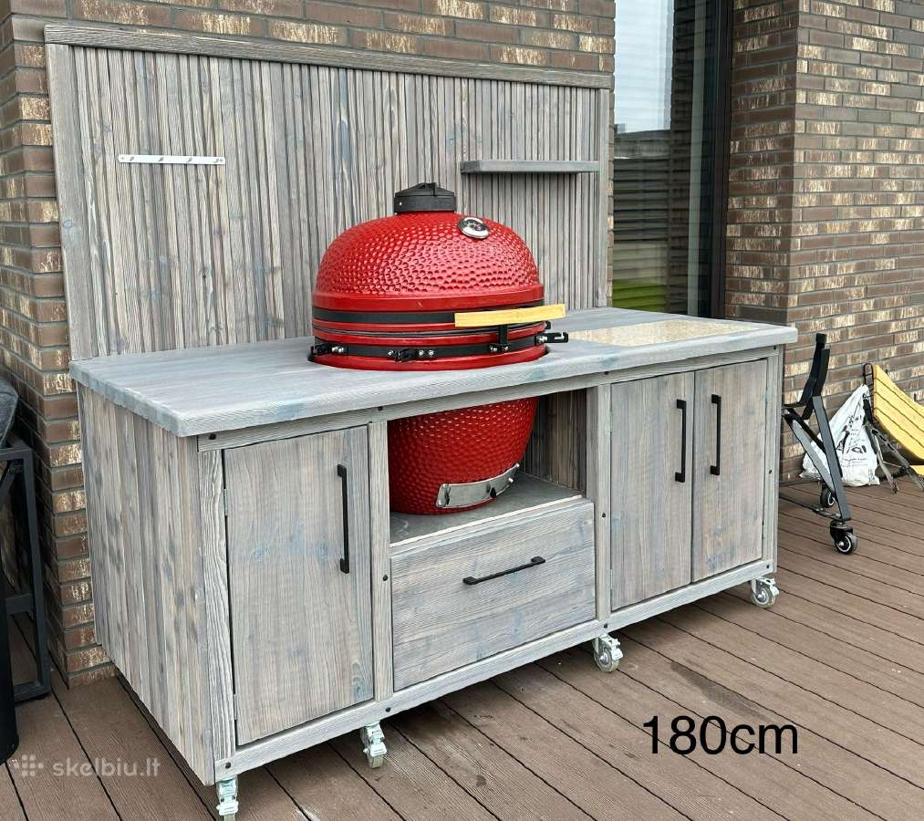Kamado stalas Kamado kepsninė grilius - nuotraukos Nr. 20