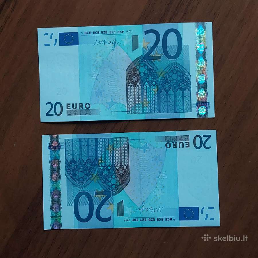 20 Euro 2002 ,Prefix X Germany ( būklė Unc )