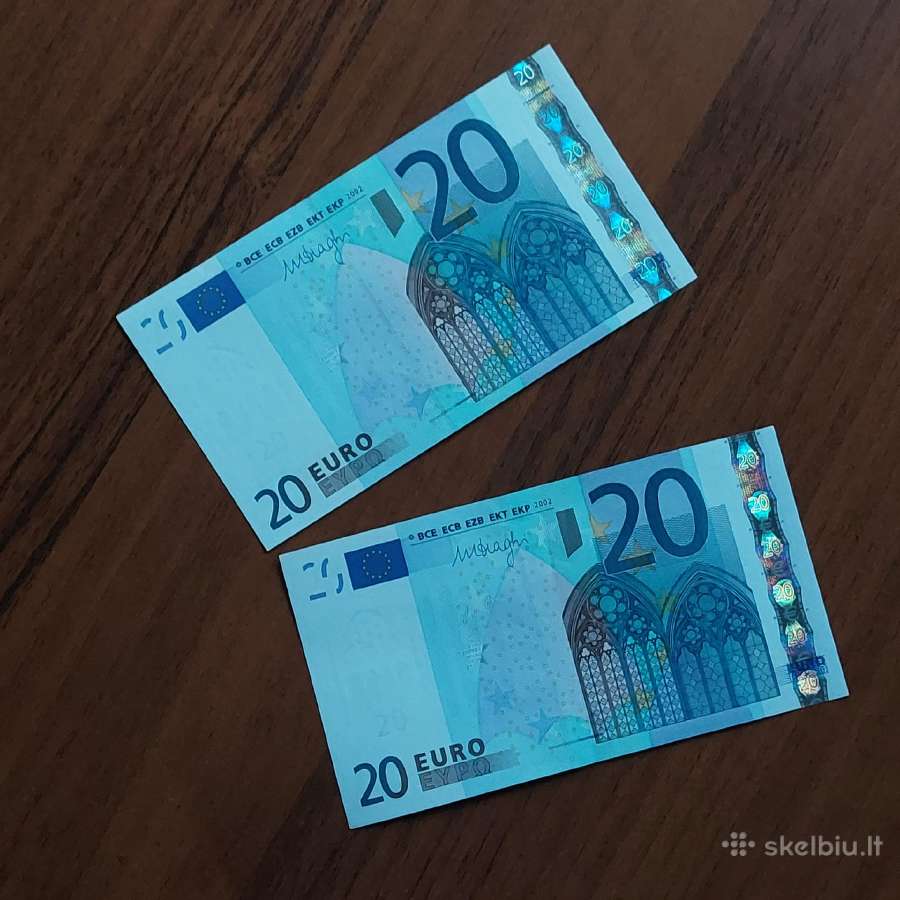 20 Euro 2002 ,Prefix X Germany ( būklė Unc ) - nuotraukos Nr. 2