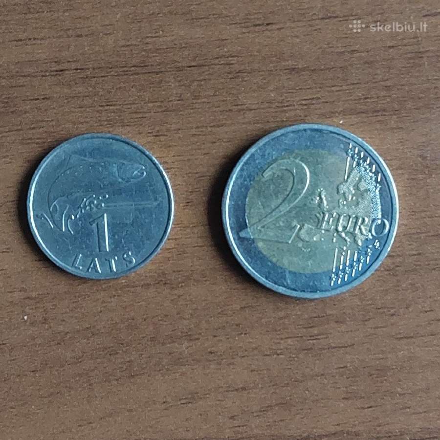 2 Euro 1985 - 2015 Latvia ,European flag . - nuotraukos Nr. 2