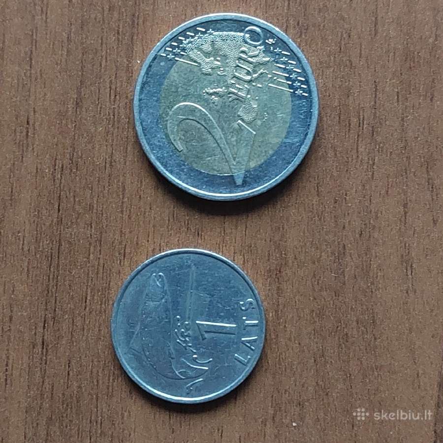2 Euro 1985 - 2015 Latvia ,European flag . - nuotraukos Nr. 3