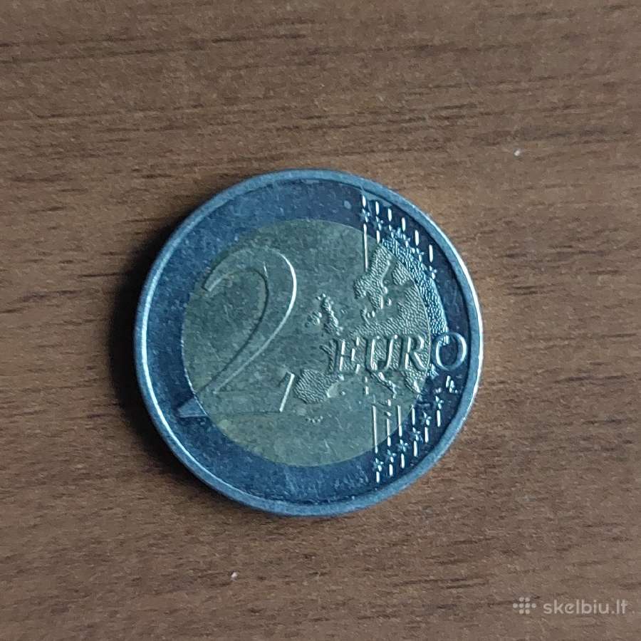 2 Euro 1985 - 2015 Latvia ,European flag . - nuotraukos Nr. 5