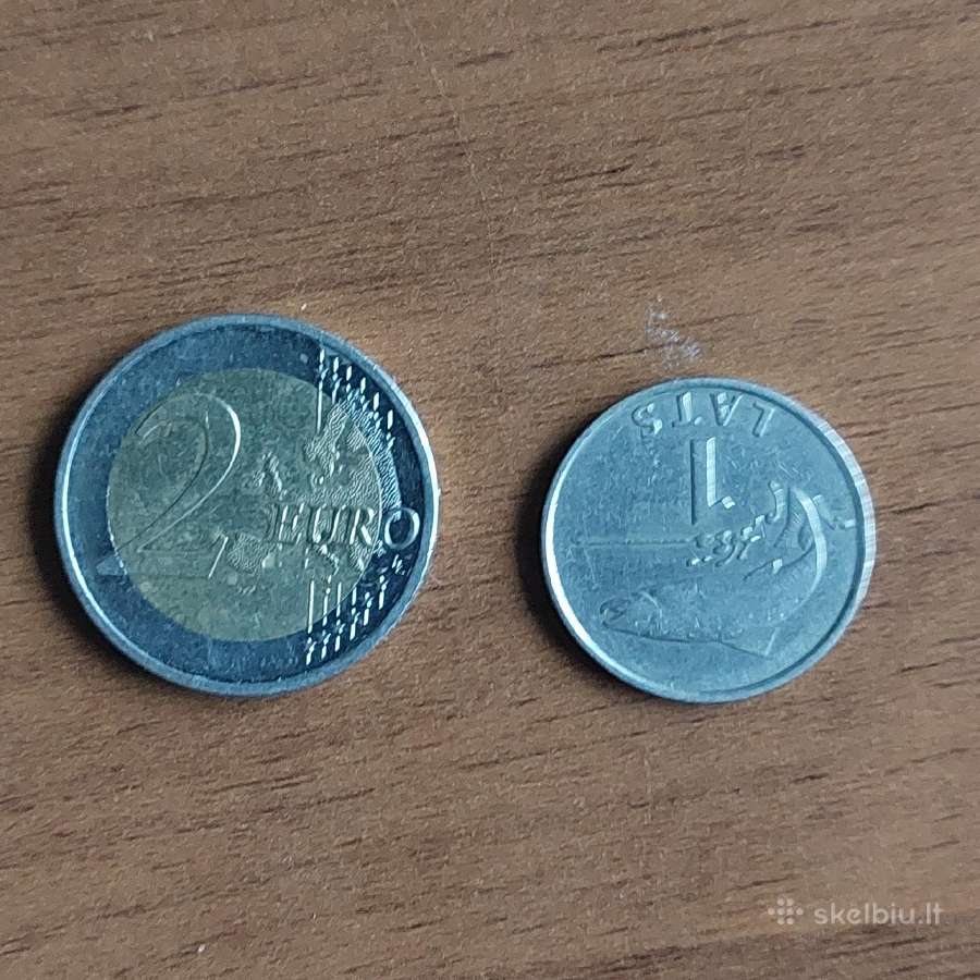 2 Euro 1985 - 2015 Latvia ,European flag . - nuotraukos Nr. 8