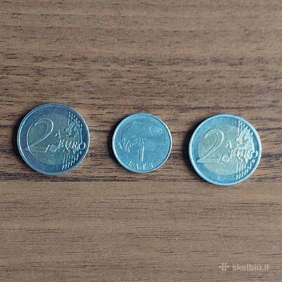 Latviškos monetos : 2 Euro 2016 Vidzeme ,ir kitos - nuotraukos Nr. 12