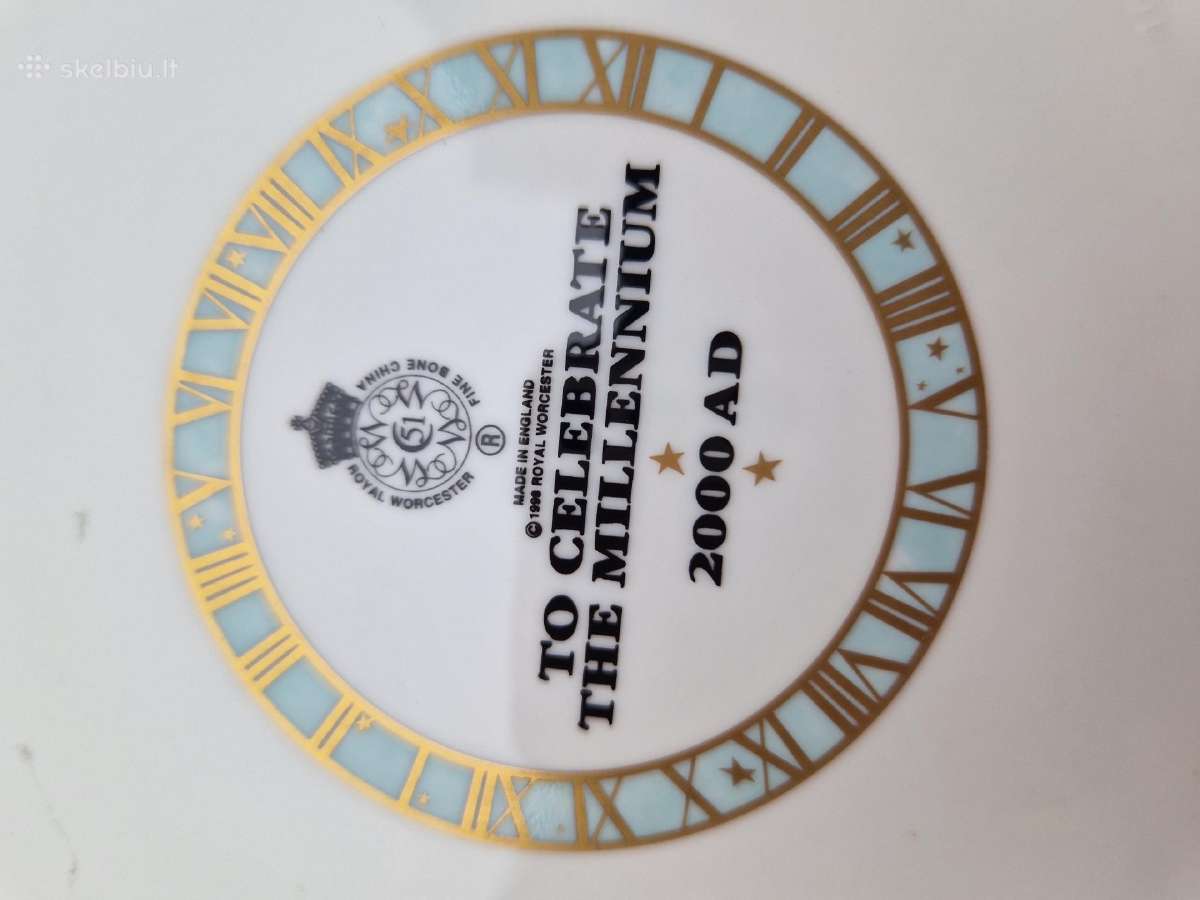 Royal Worcester lėkštė - nuotraukos Nr. 11