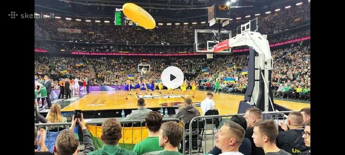 Žalgiris - Partizan 1 bilietas pirmam aukšte - nuotraukos Nr. 3