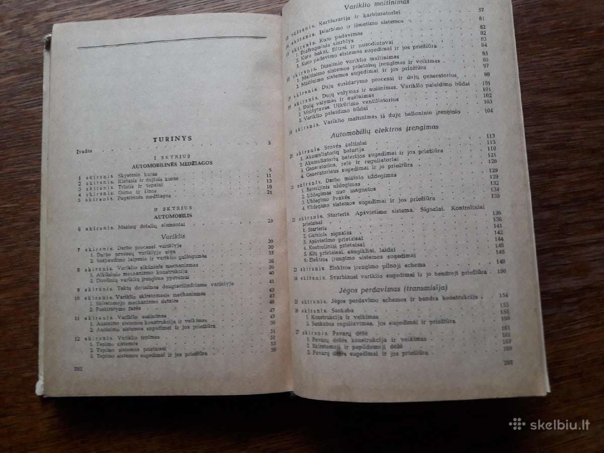 Knygos skirtos vairuotojams nuo 1954 m. - nuotraukos Nr. 6