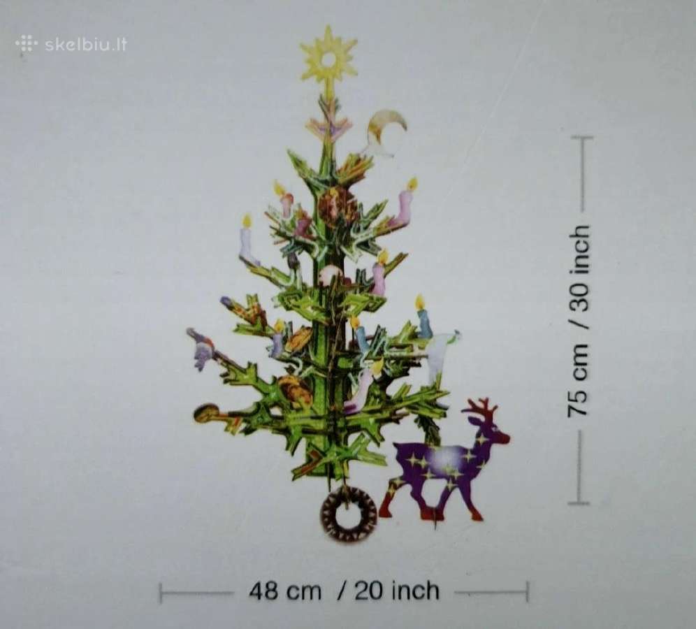 Pastatoma kalėdinė eglutė, kainavo 50eu - nuotraukos Nr. 2