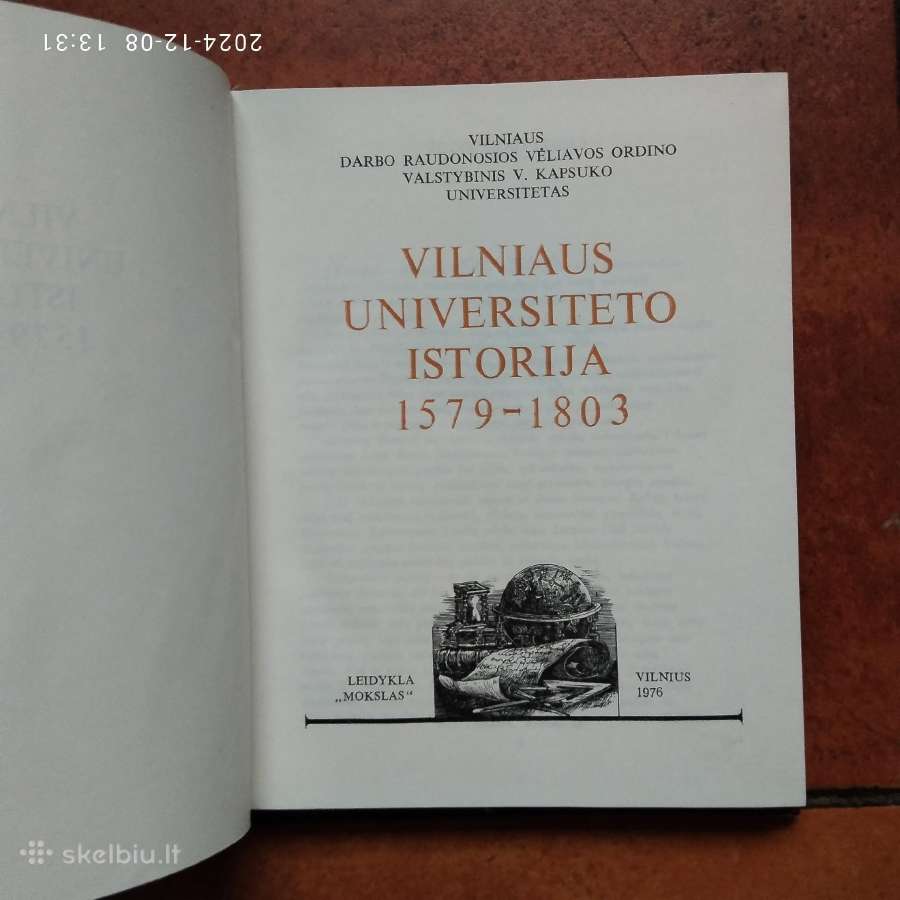 Vilniaus universiteto istorija 3 tomai 1579-1979 m - nuotraukos Nr. 4