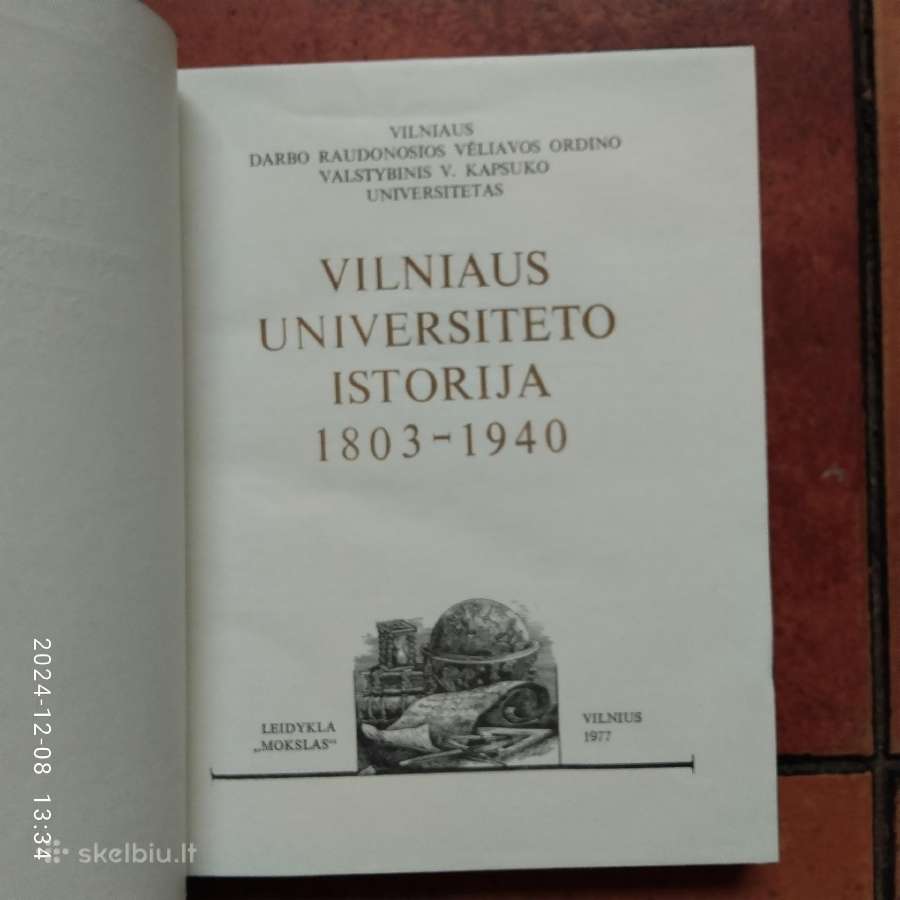 Vilniaus universiteto istorija 3 tomai 1579-1979 m - nuotraukos Nr. 10
