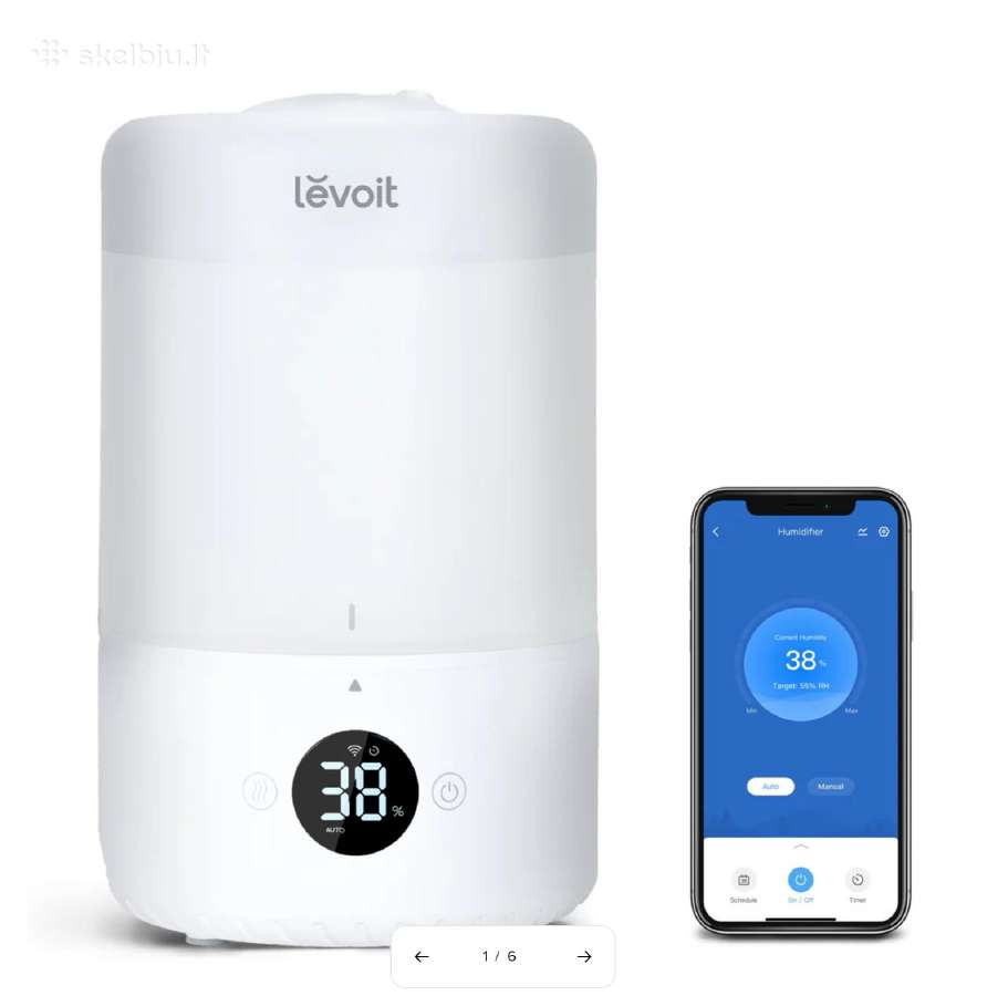 Levoit Dual 200s automatinis drėkintuvas