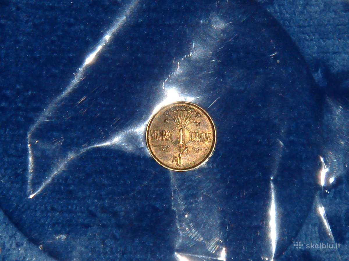 1 centas 1925 - nuotraukos Nr. 6