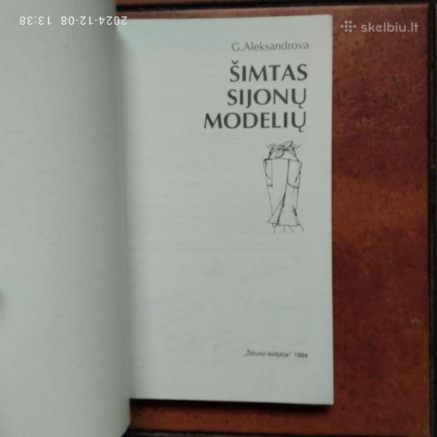 G. Aleksandrova "Šimtas sijonų modelių" 1994 metai - nuotraukos Nr. 2