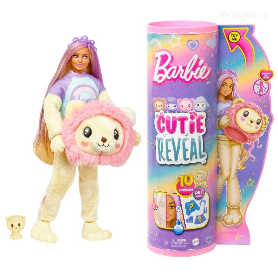 Lėlė Barbie Cutie Reveal - nuotraukos Nr. 5