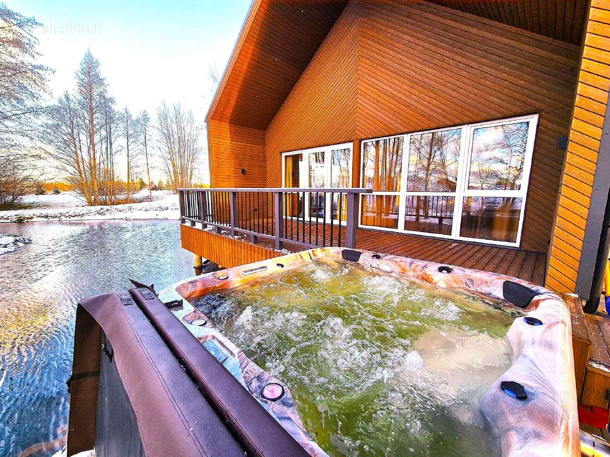 Župė Dream House su jacuzzi ir pirtimi