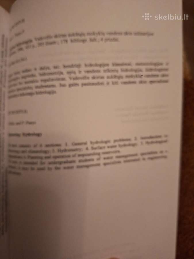 Inžinerinė hidrologija - nuotraukos Nr. 2