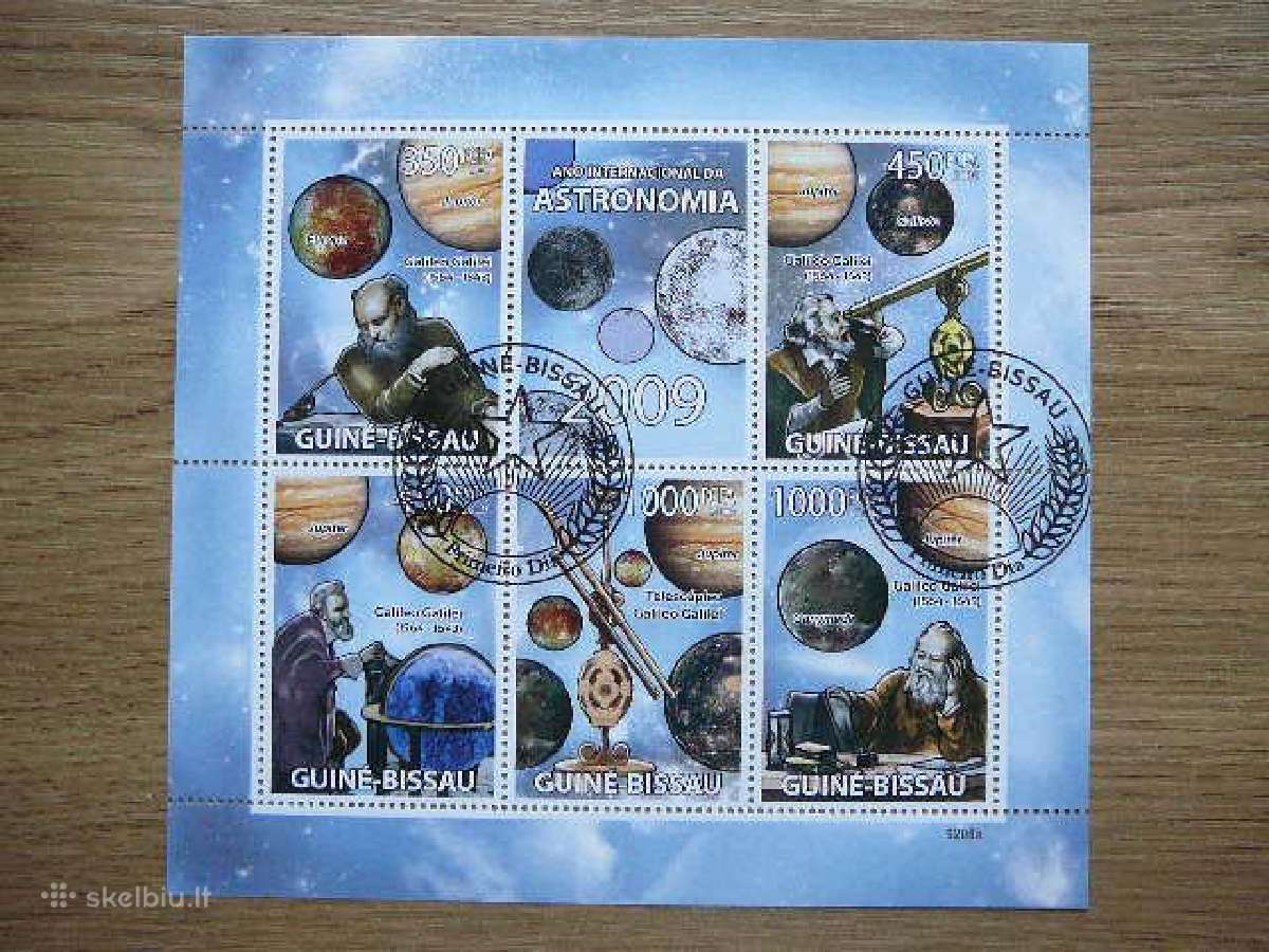 Kosmosas Astronomai Galilejus Bisau Gv. 2009 gb566