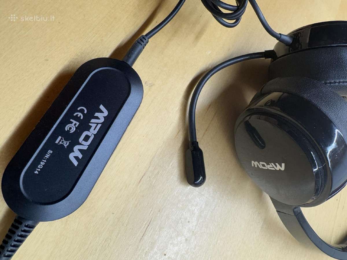 Ausinės Mpow 071 Usb. 3. 5mm & Usb su mikrofonu - nuotraukos Nr. 4