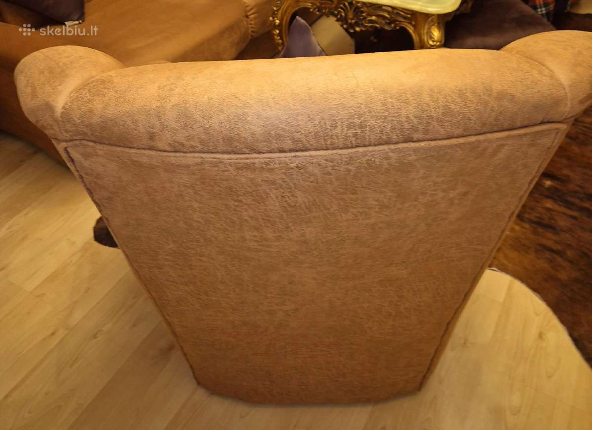 Baldu komplektas: sofa,2 foteliai - nuotraukos Nr. 4