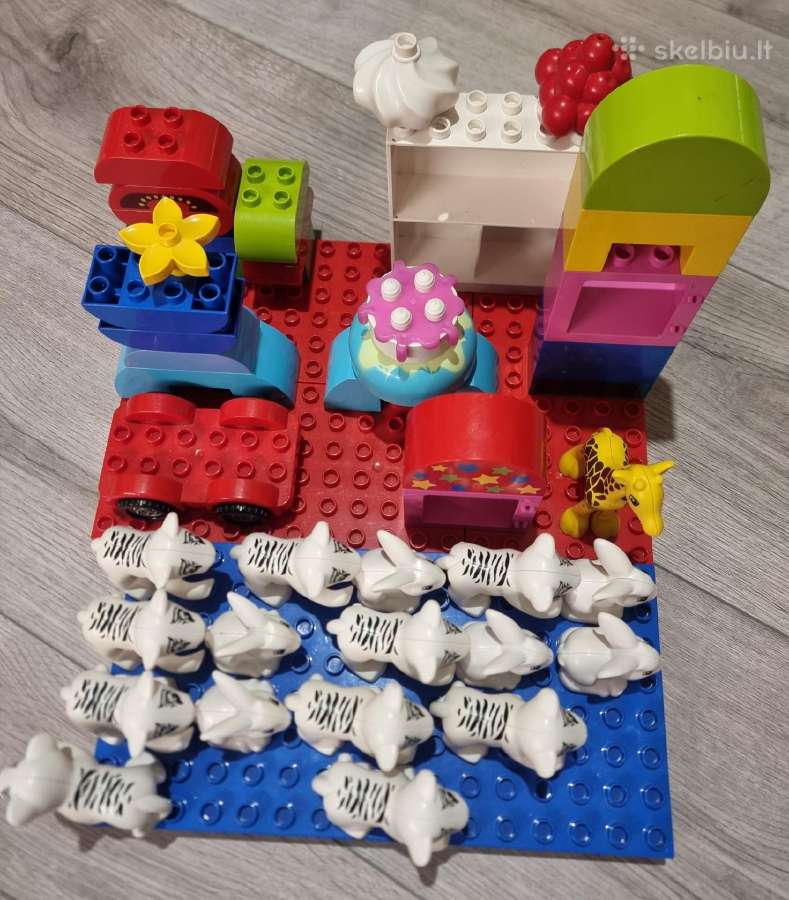 Lego Duplo kompkektai su dezutemis ir be - nuotraukos Nr. 10
