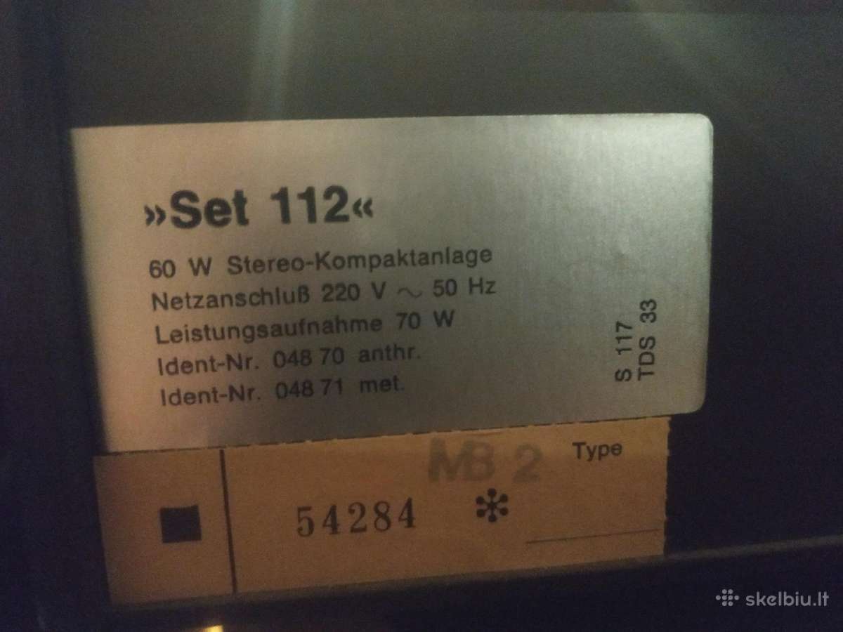 Magnetofonas kasetinis radija resyveris Schneider - nuotraukos Nr. 10