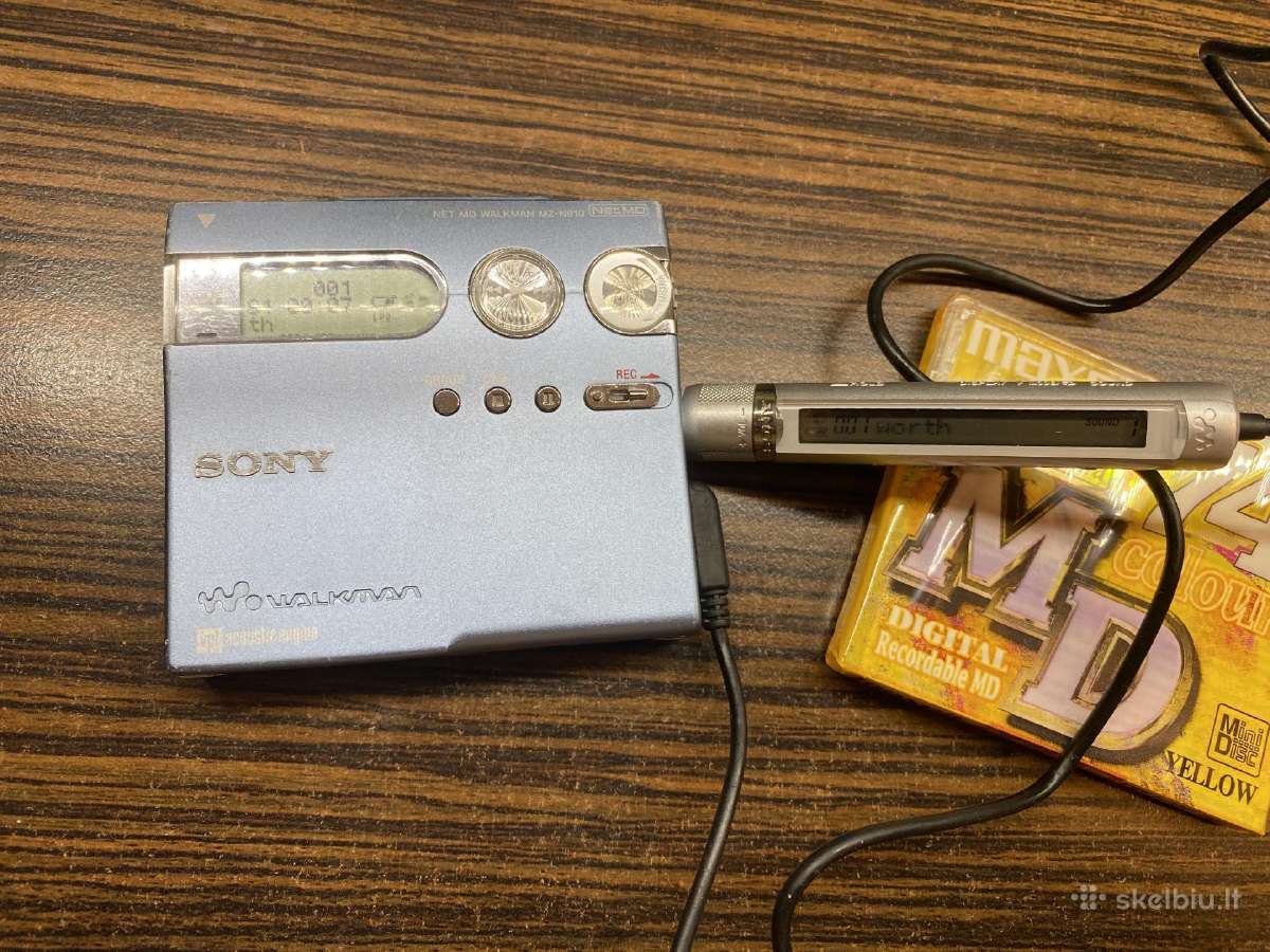 Parduodamas japoniskas sony mz n910 md grotuvas - nuotraukos Nr. 4
