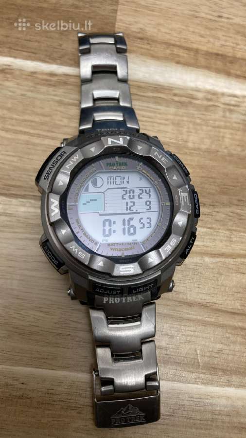 Laikrodis Casio Pro Trek Prw-2500t - nuotraukos Nr. 3