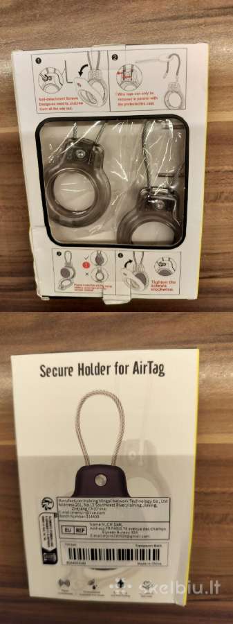 Air Tag apsauginis laikiklis (2vnt.)