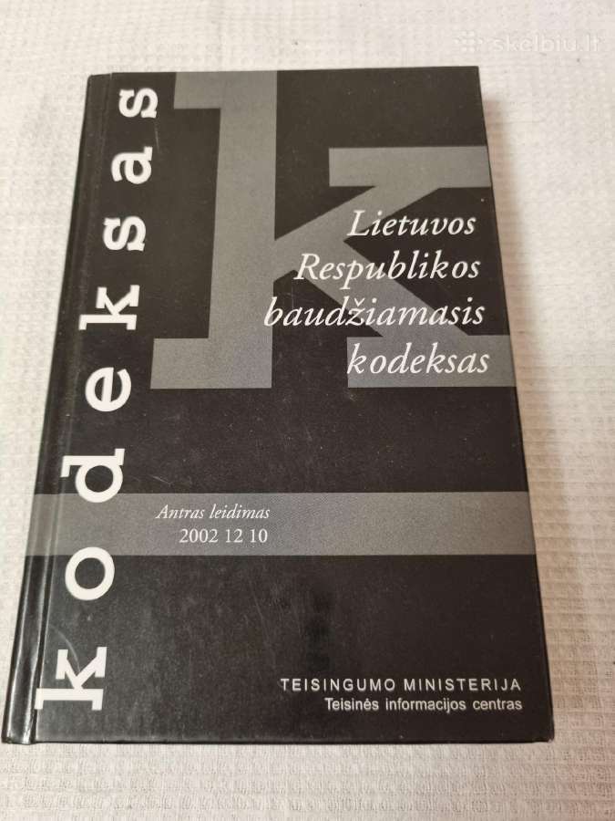 Lietuvos Respublikos baudžiamasis kodeksas