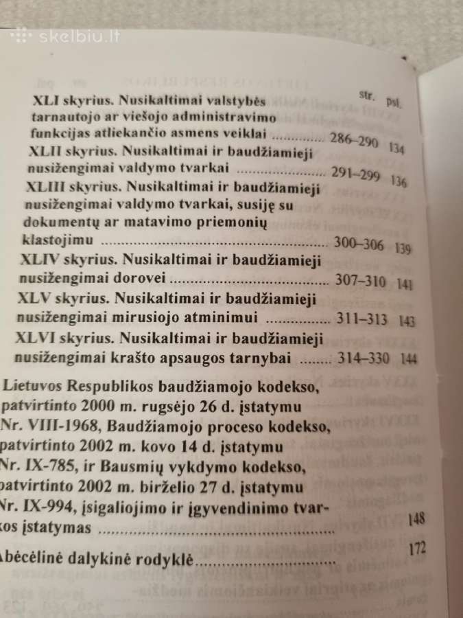 Lietuvos Respublikos baudžiamasis kodeksas - nuotraukos Nr. 6