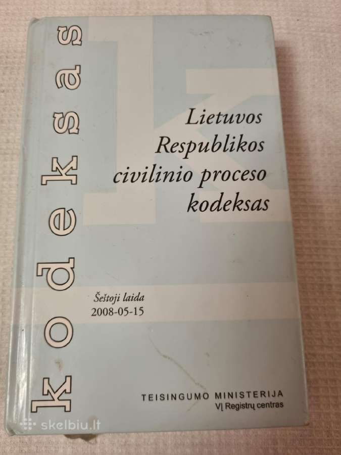 Lietuvos Respublikos civilinio proceso kodeksas
