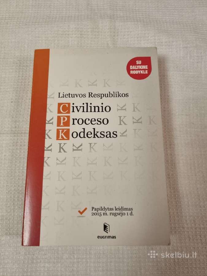 Lietuvos Respublikos civilinio proceso kodeksas