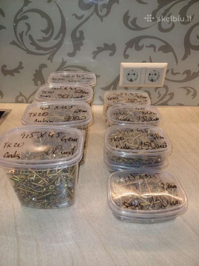 Medsraigčiai 4.5 X 45 - vnt tik 2.5 eur - nuotraukos Nr. 2