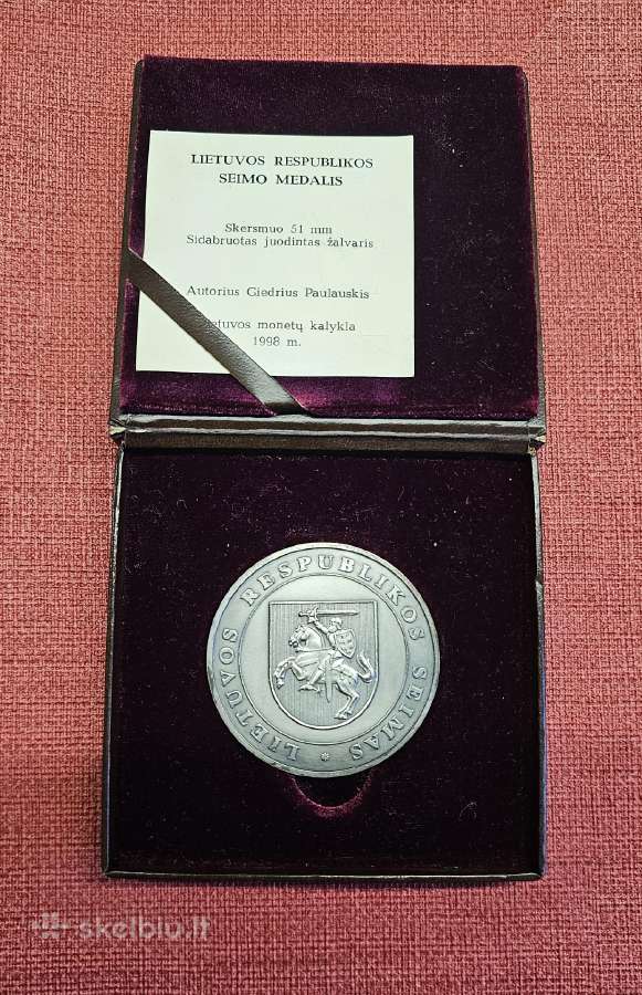 Medalis Lietuvos respublikos seimas. (1998m.)