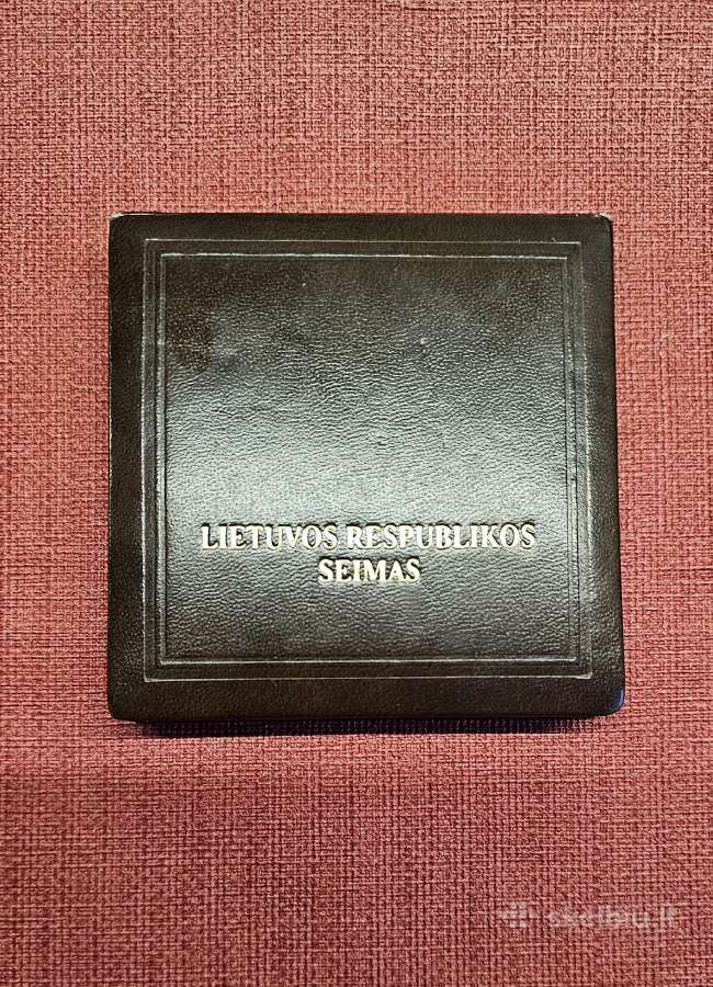 Medalis Lietuvos respublikos seimas. (1998m.) - nuotraukos Nr. 6