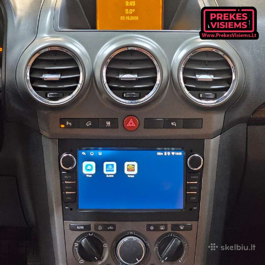 Opel Antara 2005 - 2012 android multimedija - nuotraukos Nr. 5