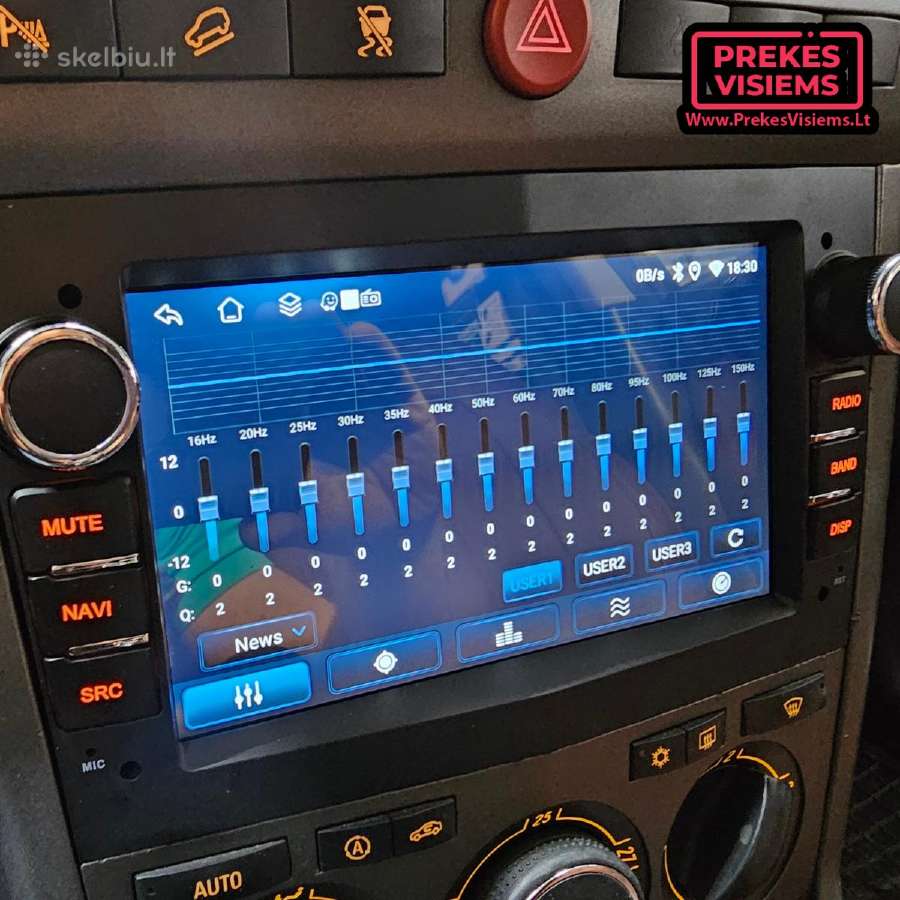 Opel Antara 2005 - 2012 android multimedija - nuotraukos Nr. 8