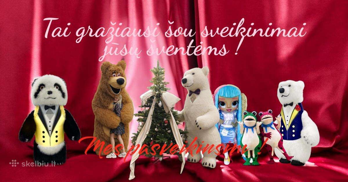 Baltos meškos sveikinimas jūsų šventėms - nuotraukos Nr. 2
