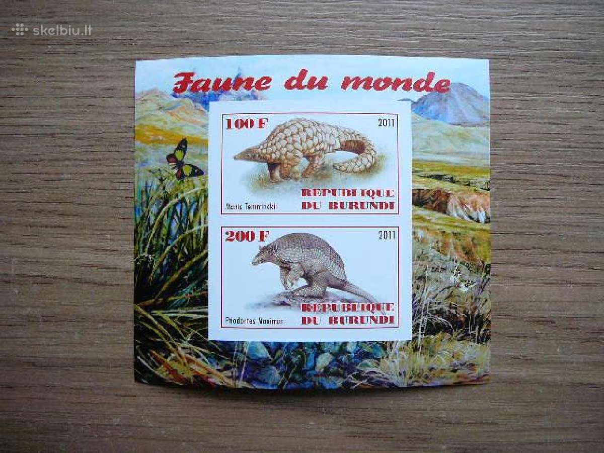 Skujuotis Sarvuotis Burundis 2011 Mnh g298b