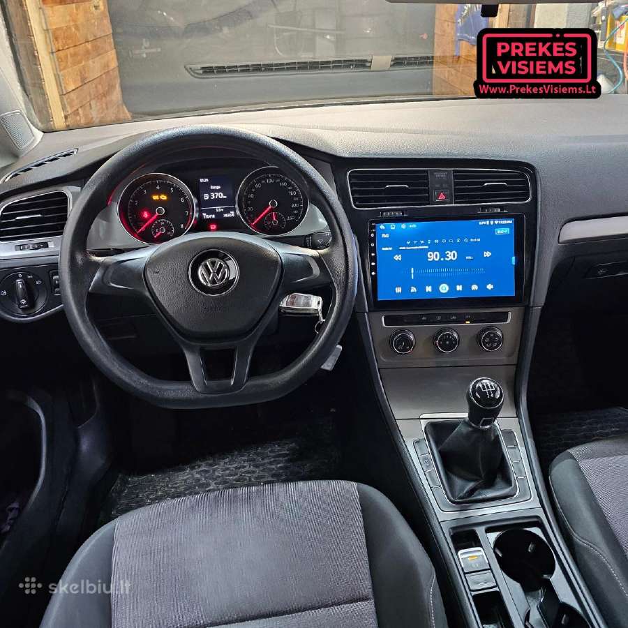 VW Golf 7 android multimedija - nuotraukos Nr. 2