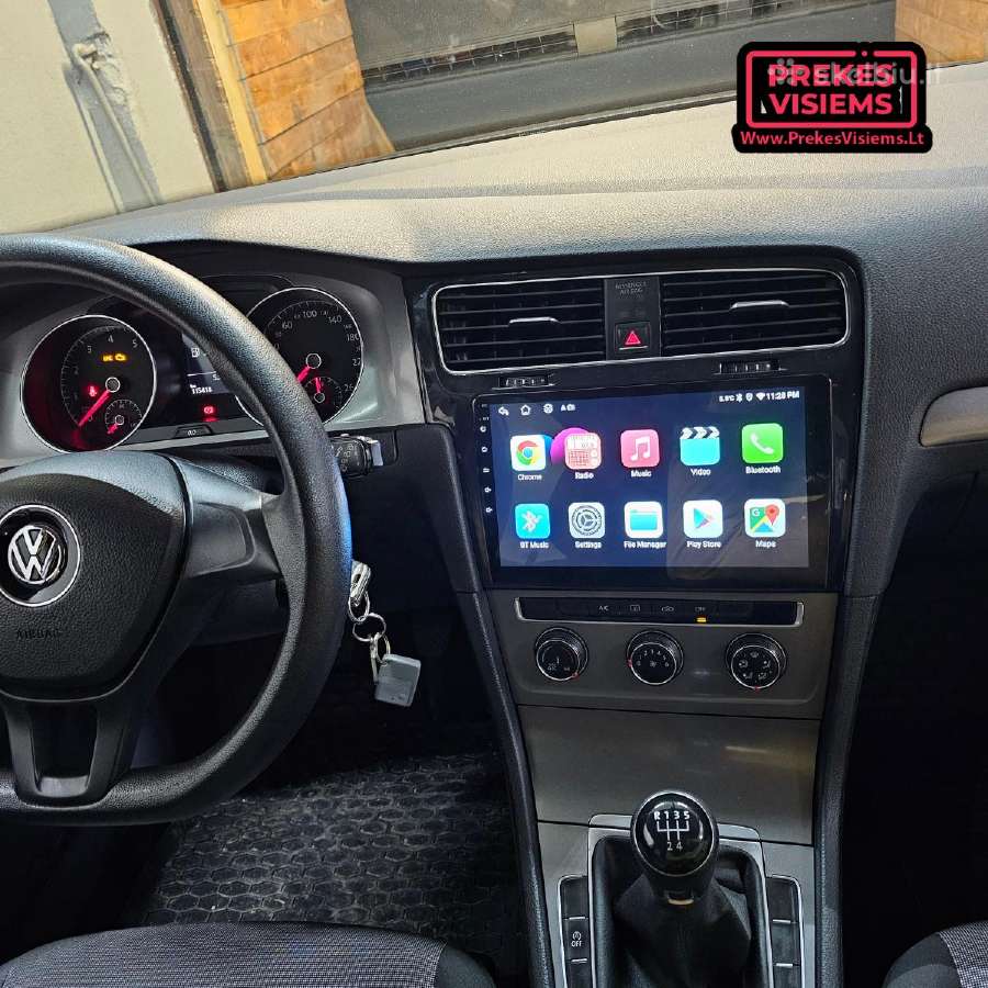 VW Golf 7 android multimedija - nuotraukos Nr. 3